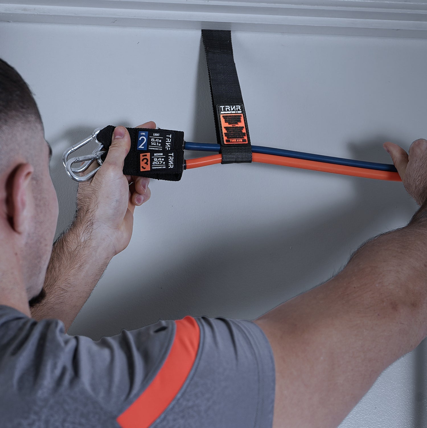 TRNR Bar System | Door Anchor Setup