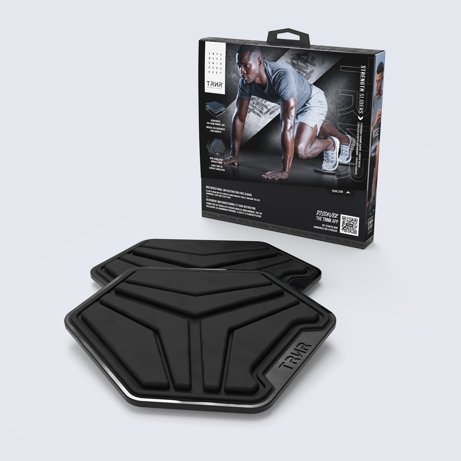 TRNR Strength Sliders &amp; Packaging